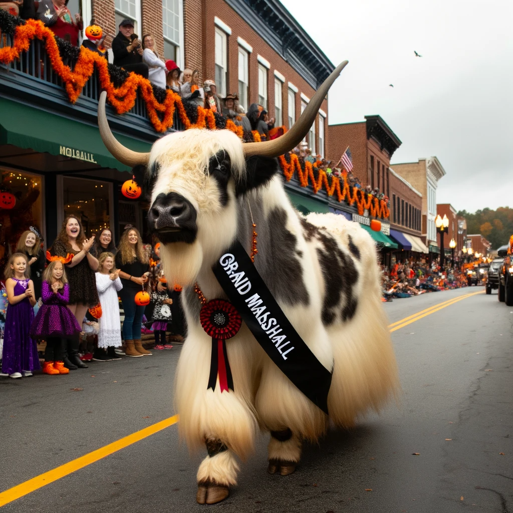 halloween parade - brevard, nc